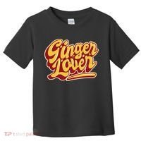 Ginger Lover Funny Redhead Retro Toddler T-Shirt thumb 0