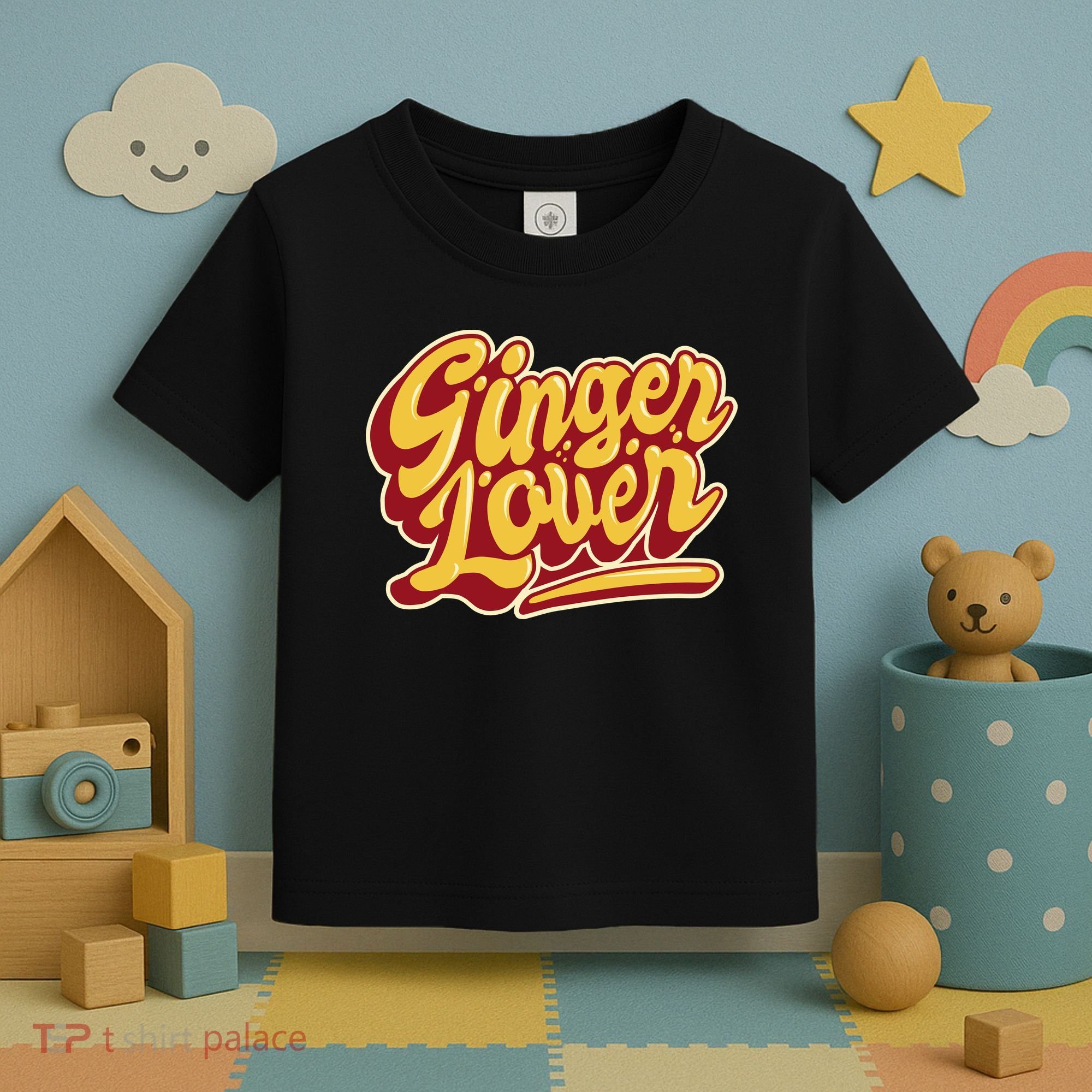 Ginger Lover Funny Redhead Retro Toddler T-Shirt