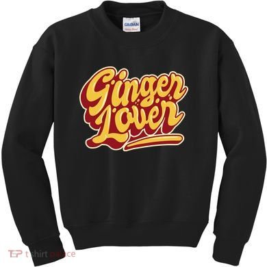 Ginger Lover Funny Redhead Retro Kids Sweatshirt