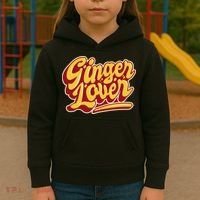 Ginger Lover Funny Redhead Retro Kids Hoodie thumb 3