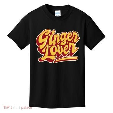 Ginger Lover Funny Redhead Retro Kids T-Shirt