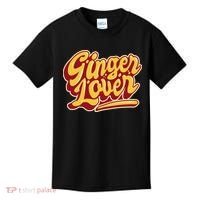 Ginger Lover Funny Redhead Retro Kids T-Shirt thumb 0