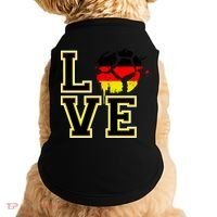 Germany Love Futbol Doggie Tank thumb 0