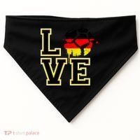 Germany Love Futbol USA-Made Doggie Bandana thumb 0