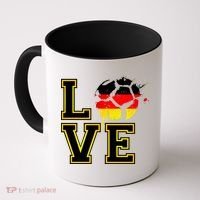 Germany Love Futbol Coffee Mug thumb 0