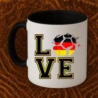Germany Love Futbol Coffee Mug thumb 2