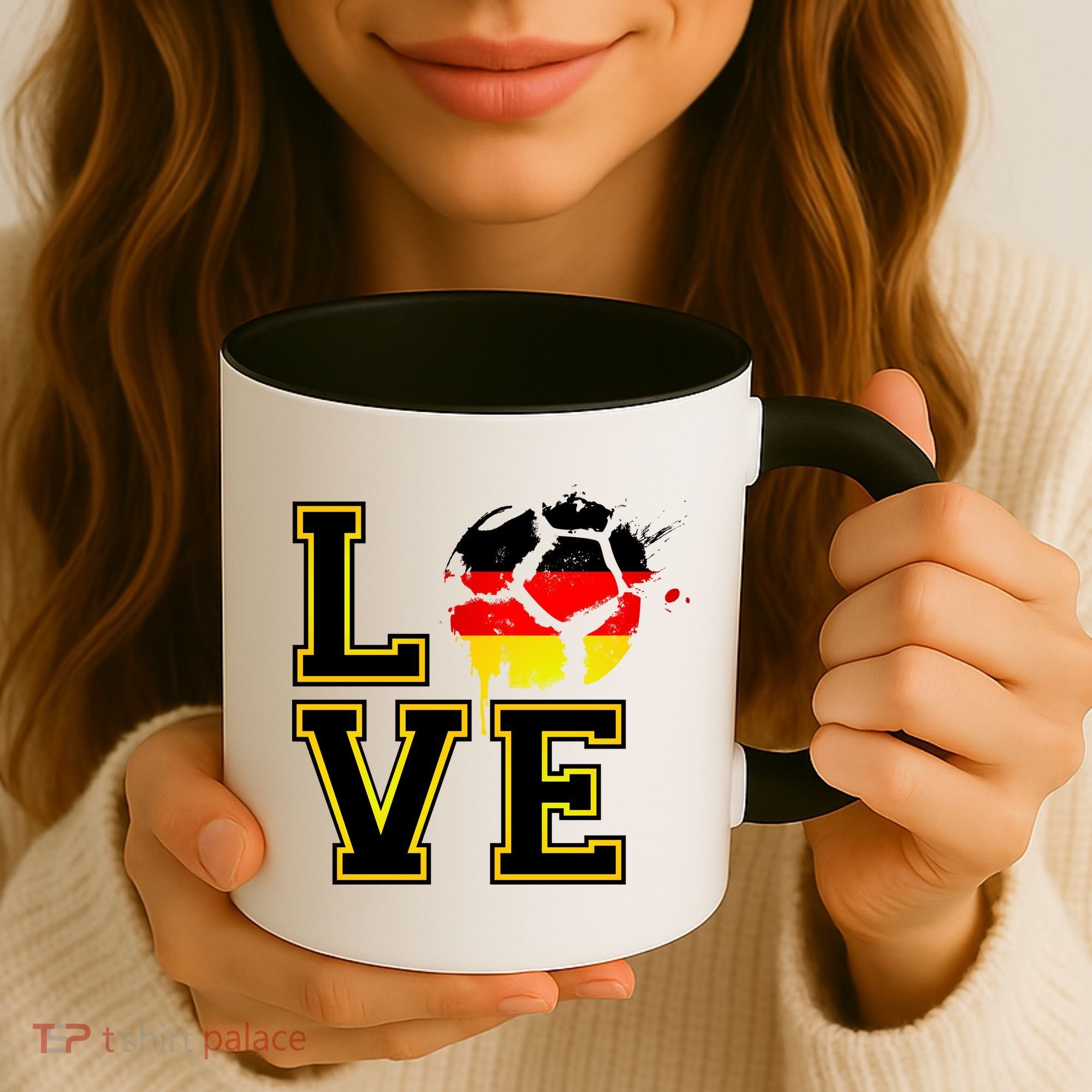 Germany Love Futbol Coffee Mug