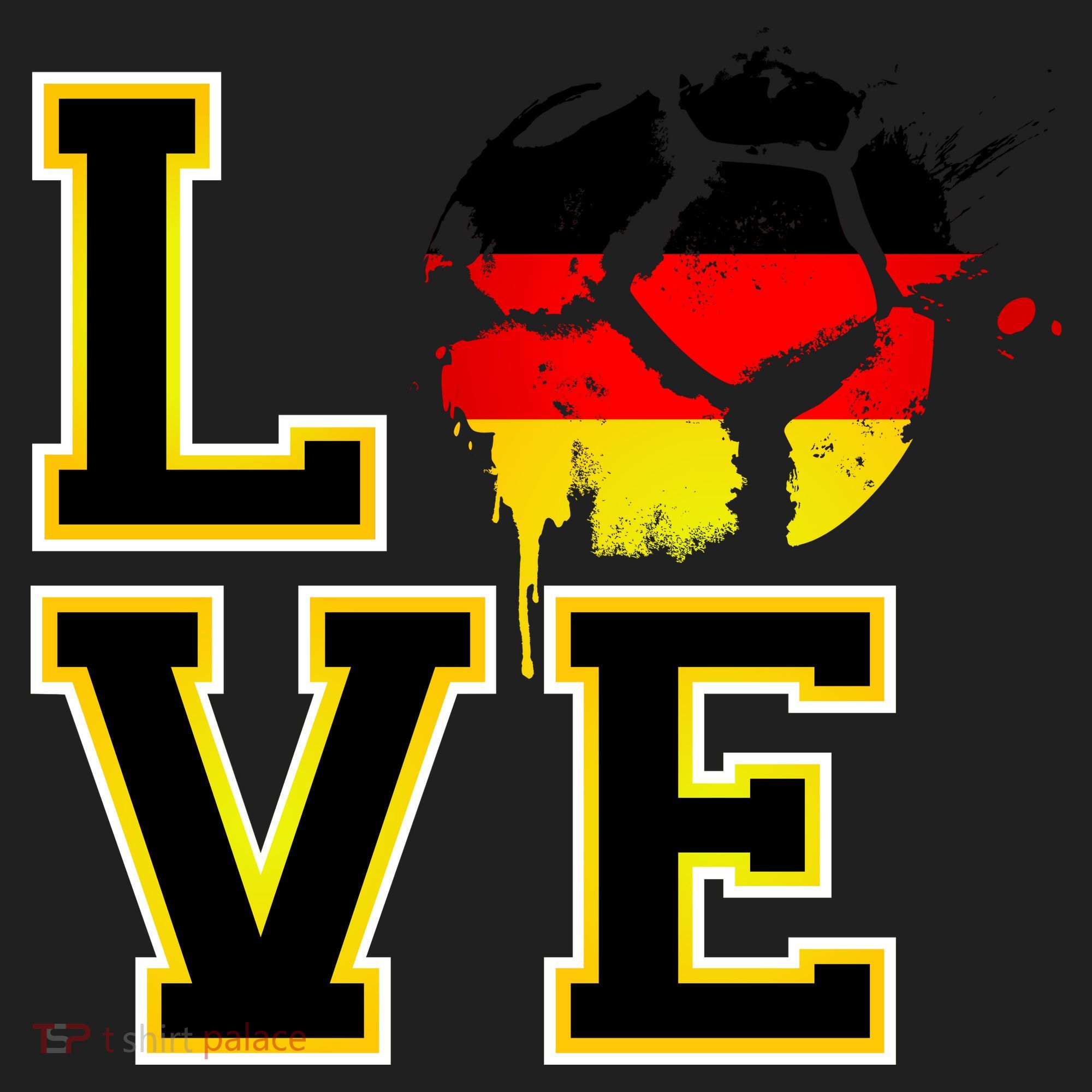 Germany Love Futbol Beanie