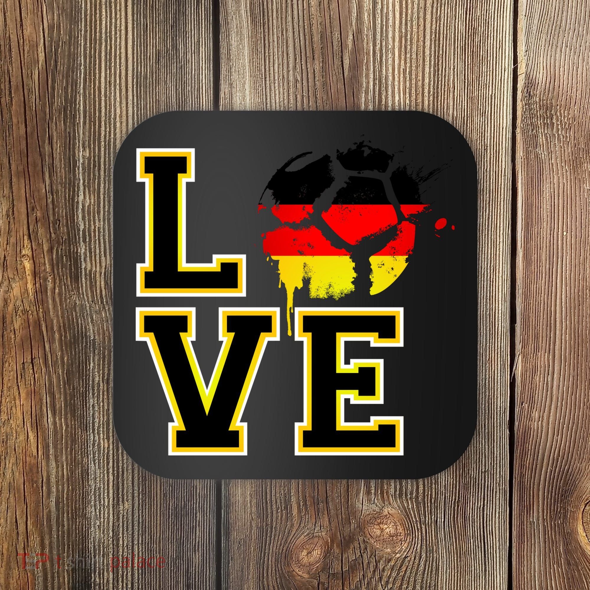 Germany Love Futbol Coaster