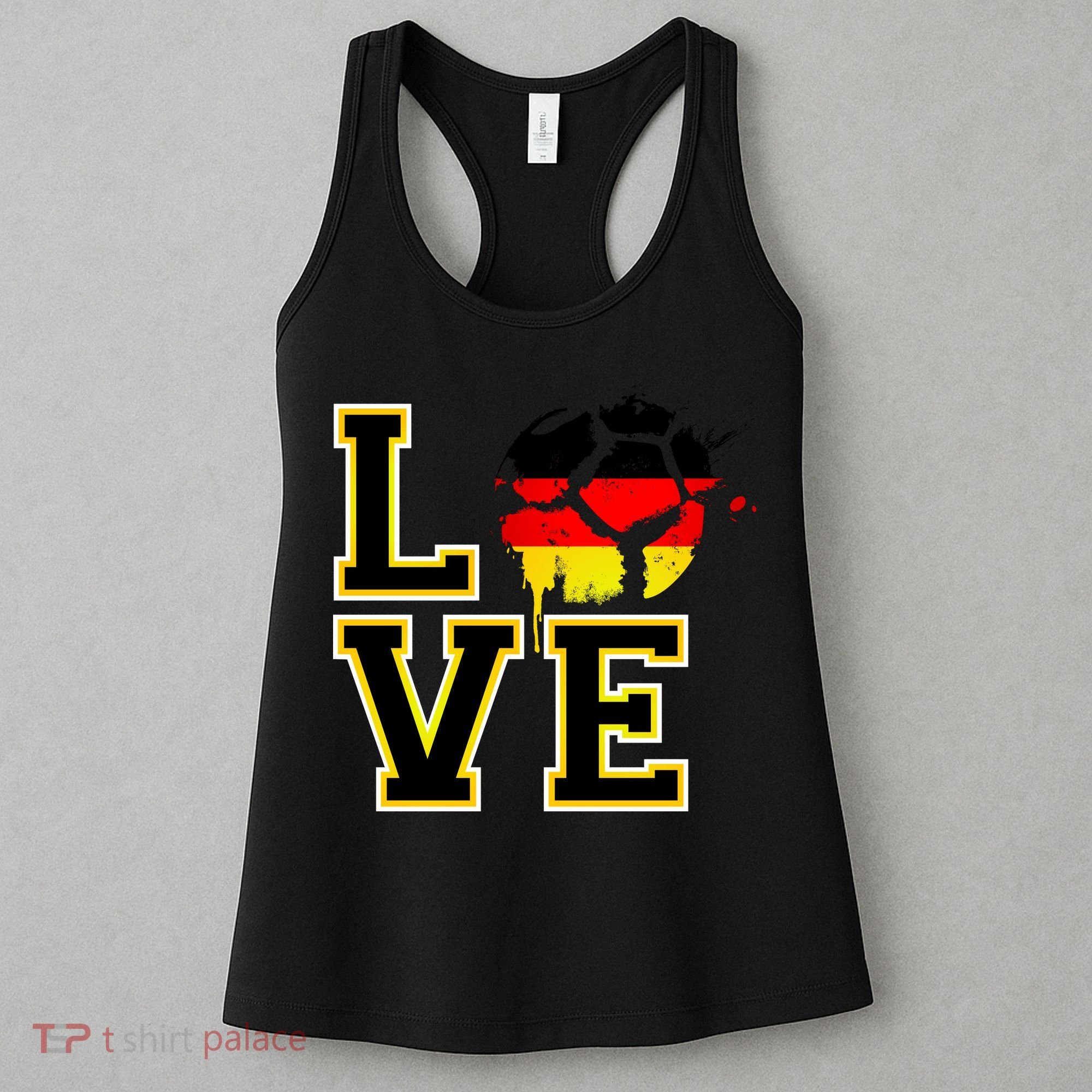 Germany Love Futbol Women's Tank Top