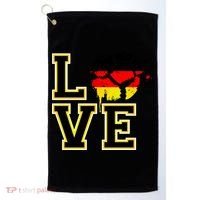 Germany Love Futbol Golf Towel thumb 0