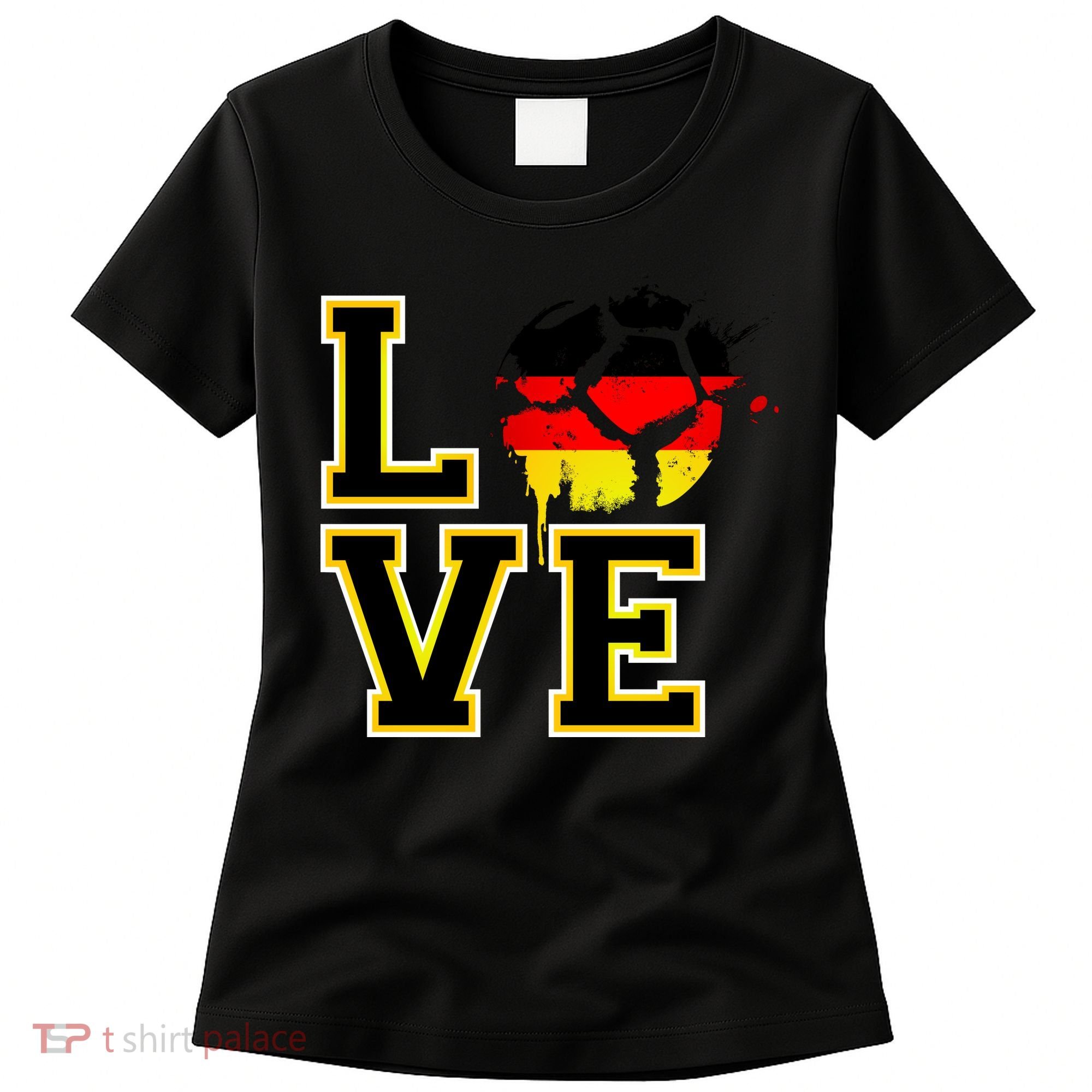 Germany Love Futbol Women's T-Shirt