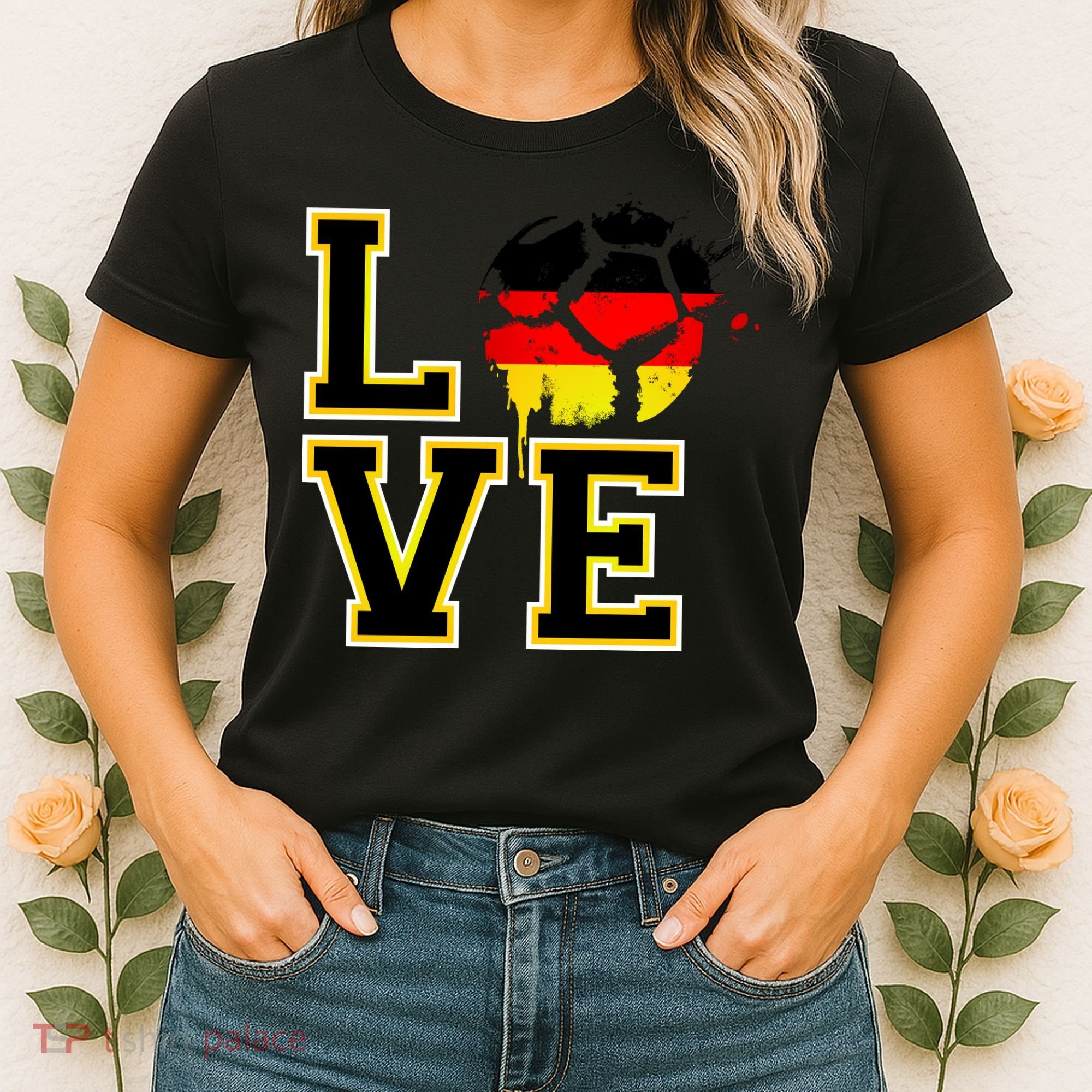 Germany Love Futbol Women's T-Shirt
