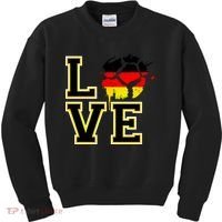Germany Love Futbol Kids Sweatshirt thumb 0