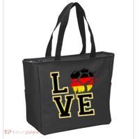 Germany Love Futbol Tote Bag thumb 2