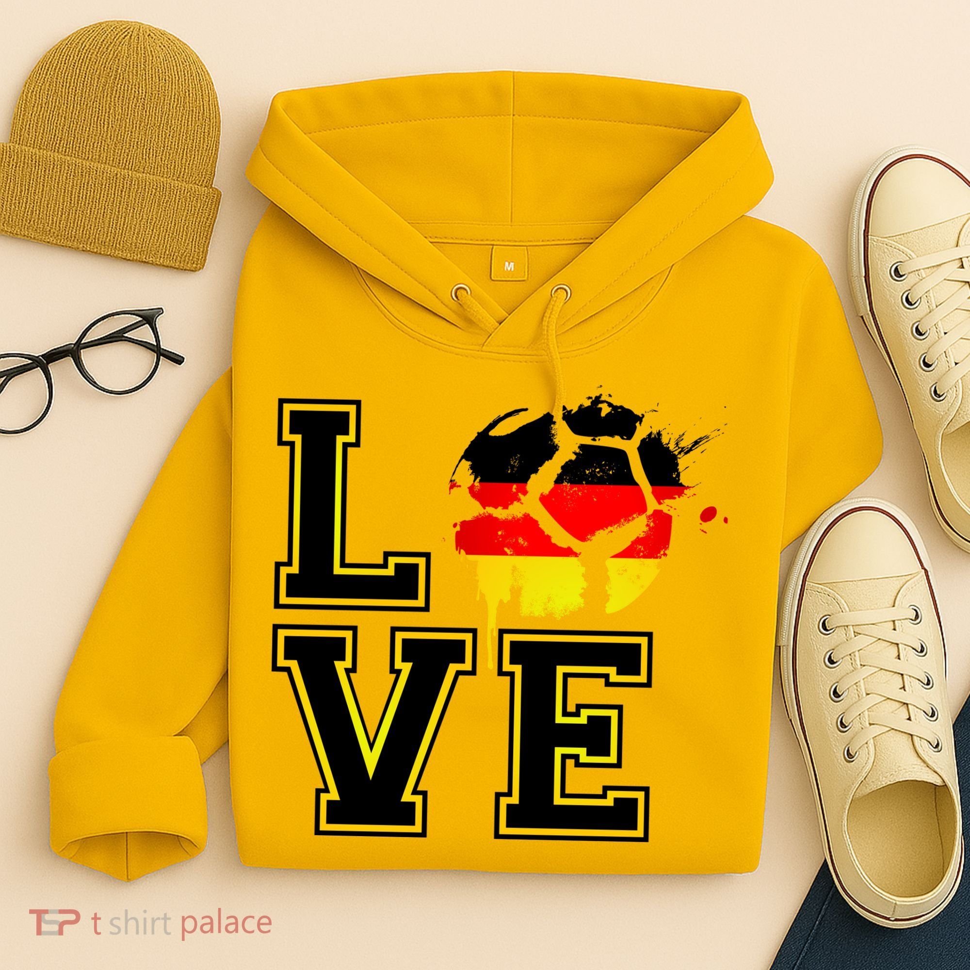 Germany Love Futbol Hoodie