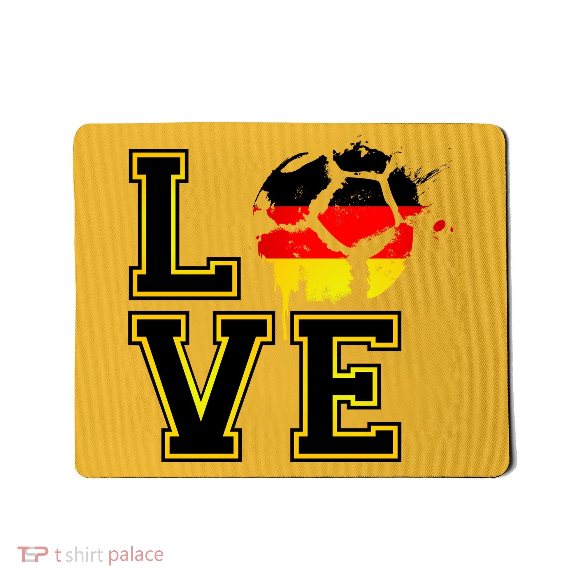Germany Love Futbol Mousepad