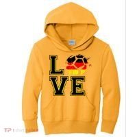 Germany Love Futbol Kids Hoodie thumb 0