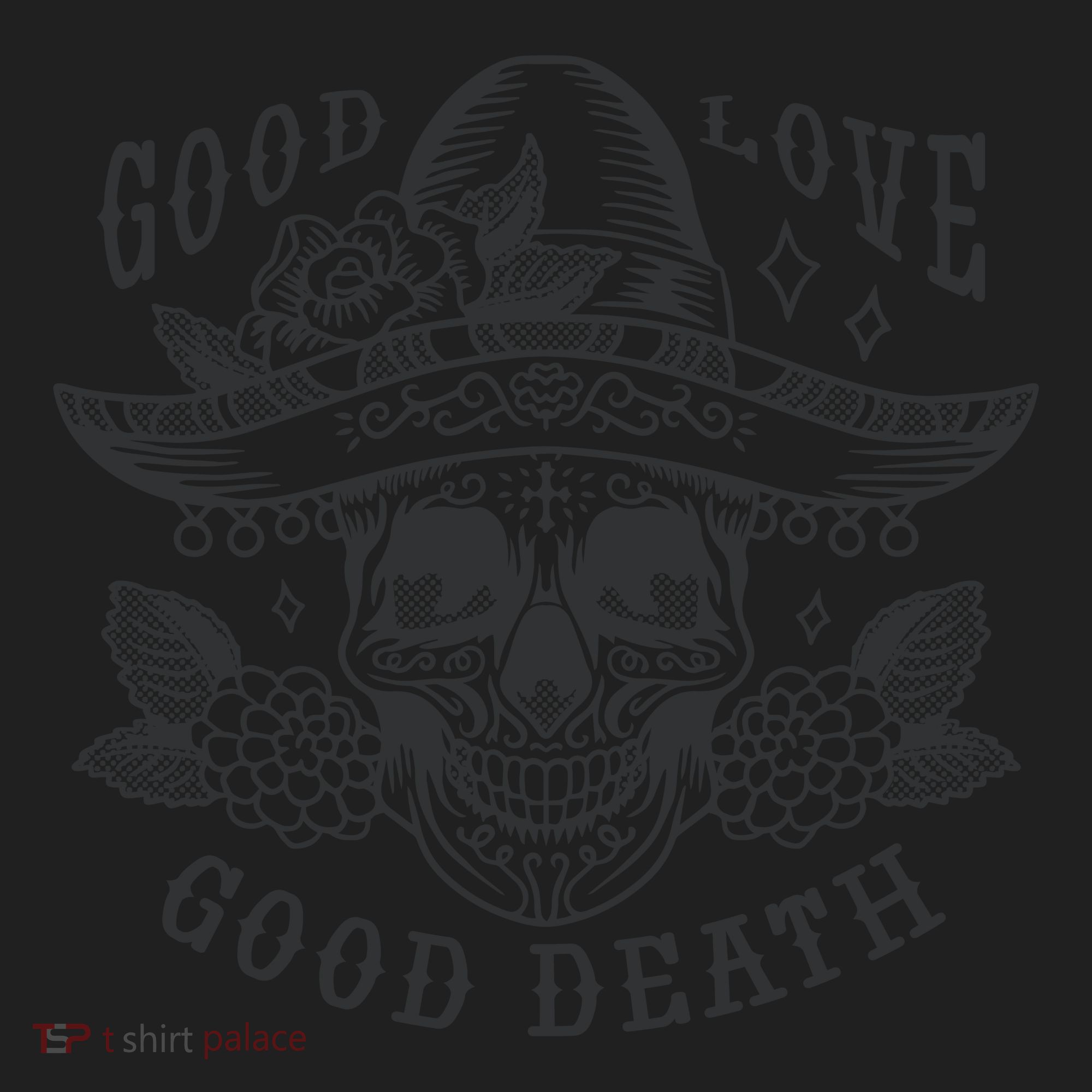 Good Love Good Death Skull Dia De Los Muertos Women's Sweatshirt