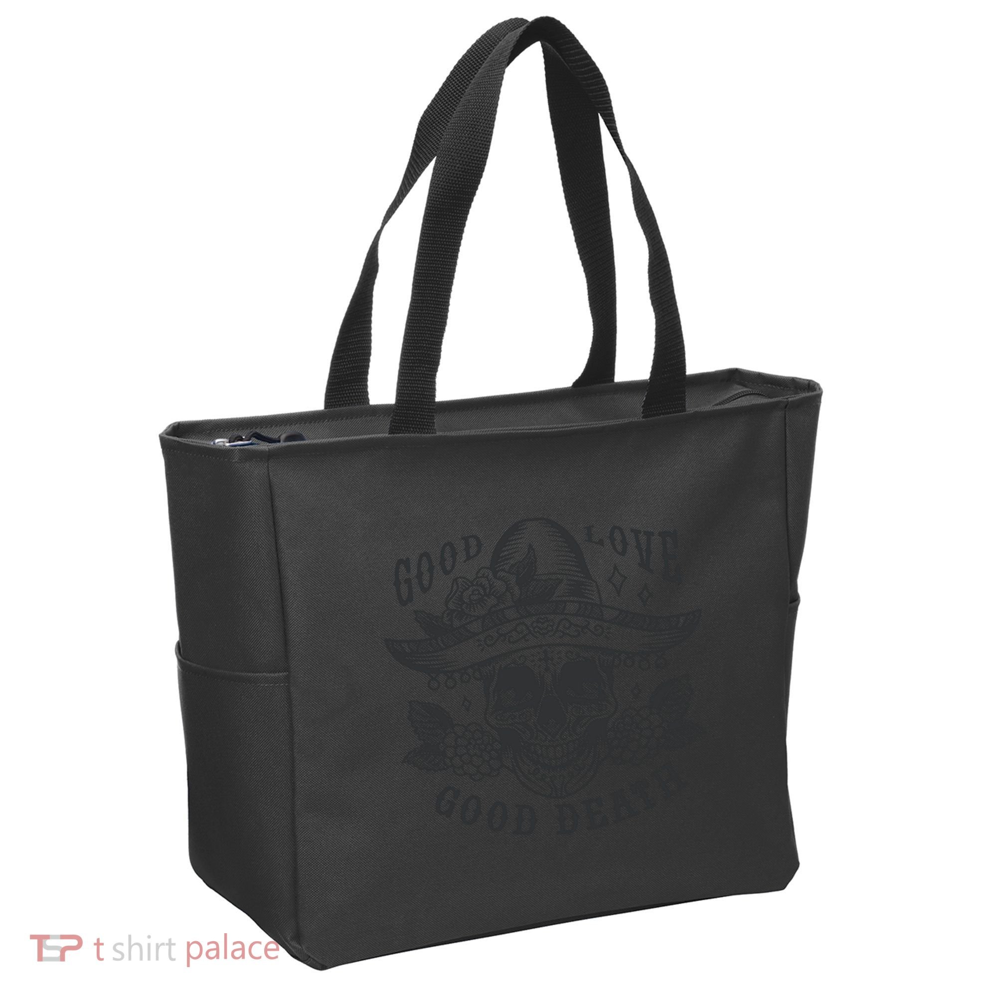 Good Love Good Death Skull Dia De Los Muertos Tote Bag