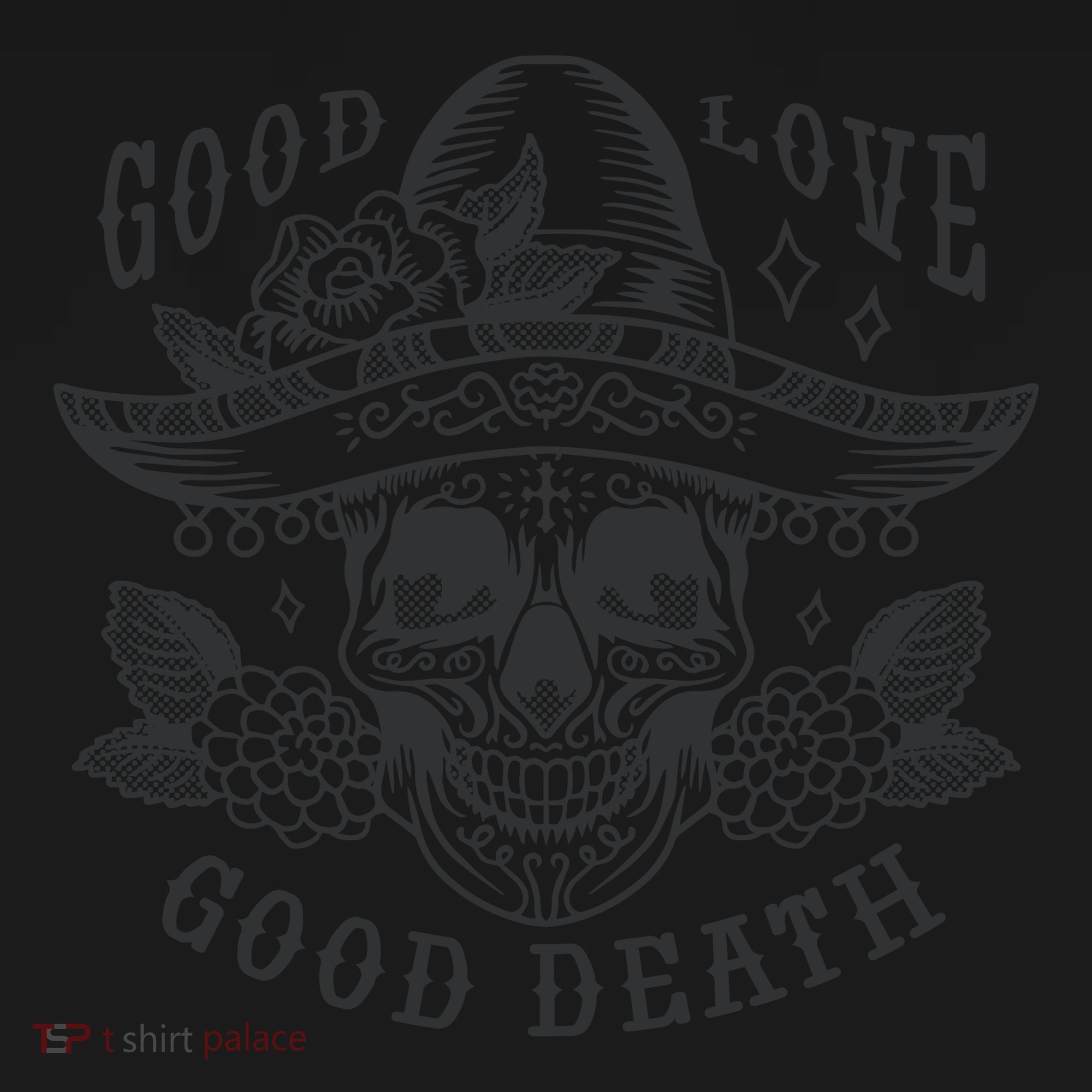Good Love Good Death Skull Dia De Los Muertos Tote Bag