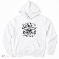 Good Love Good Death Skull Dia De Los Muertos Hoodie thumb 0