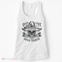 Good Love Good Death Skull Dia De Los Muertos Women's Tank Top thumb 0