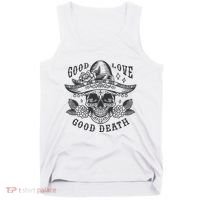 Good Love Good Death Skull Dia De Los Muertos Tank Top thumb 0