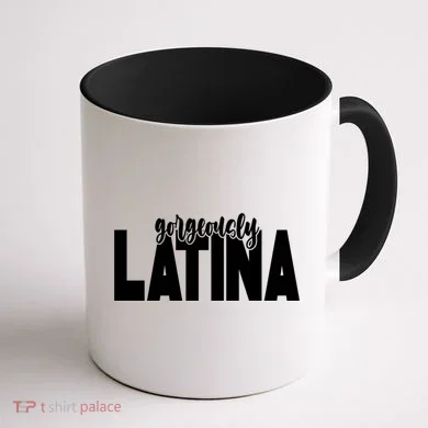 Gorgeously Latina Coffee Mug back