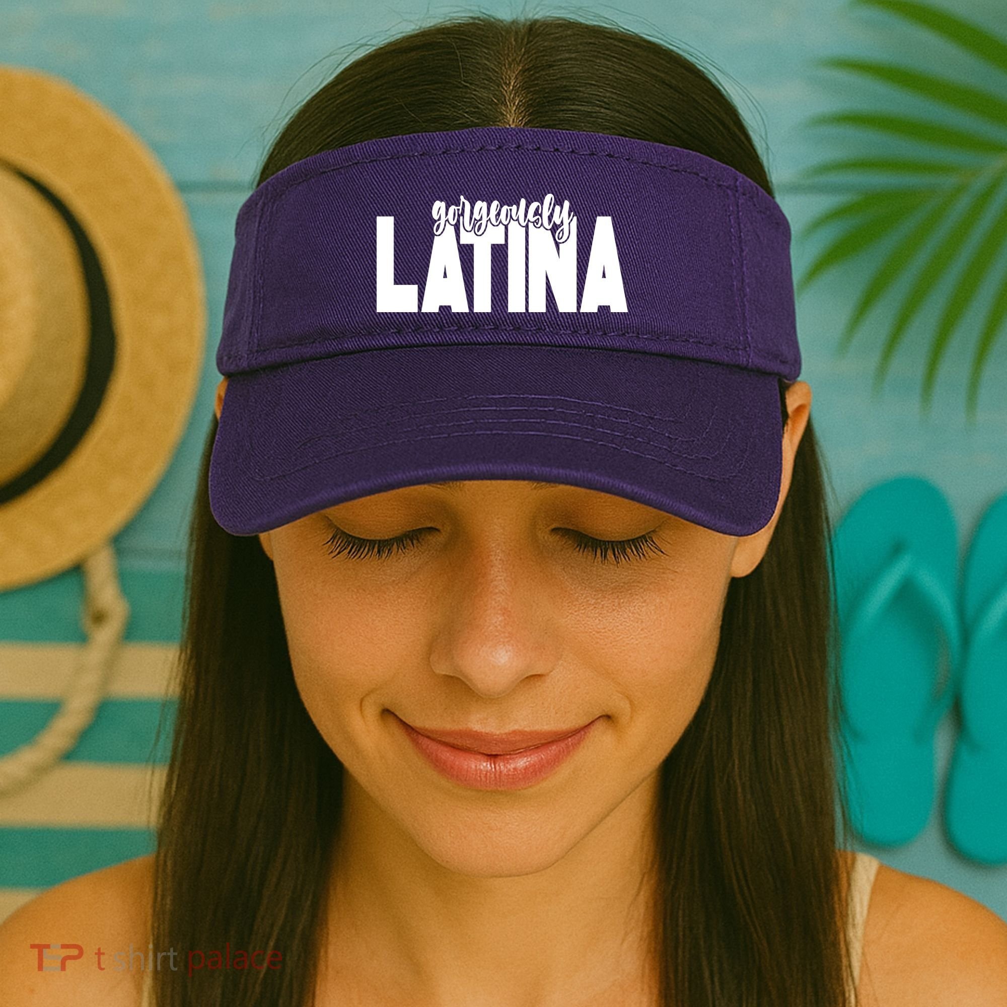 Gorgeously Latina Visor