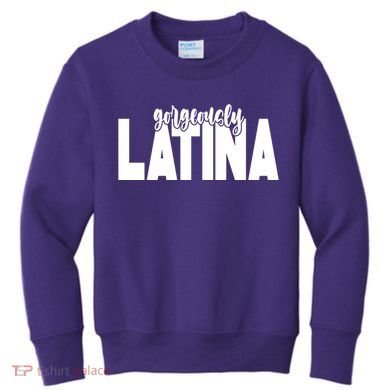 Gorgeously Latina Kids Sweatshirt