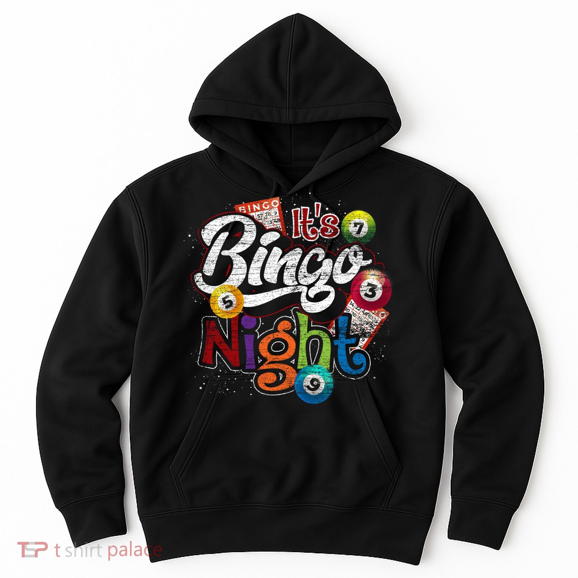 Gambling Lover Gift Its Bingo Night Funny Lottery Bingo Hoodie