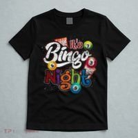 Gambling Lover Gift Its Bingo Night Funny Lottery Bingo T-Shirt thumb 5