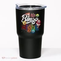 Gambling Lover Gift Its Bingo Night Funny Lottery Bingo Tumbler thumb 0