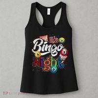 Gambling Lover Gift Its Bingo Night Funny Lottery Bingo Women's Tank Top thumb 3