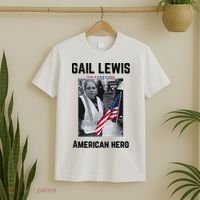 Gail Lewis Gail Lewis We Salute You The End American Hero T-Shirt thumb 2