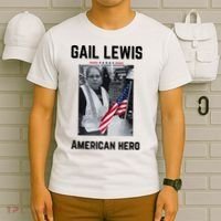 Gail Lewis Gail Lewis We Salute You The End American Hero T-Shirt thumb 6