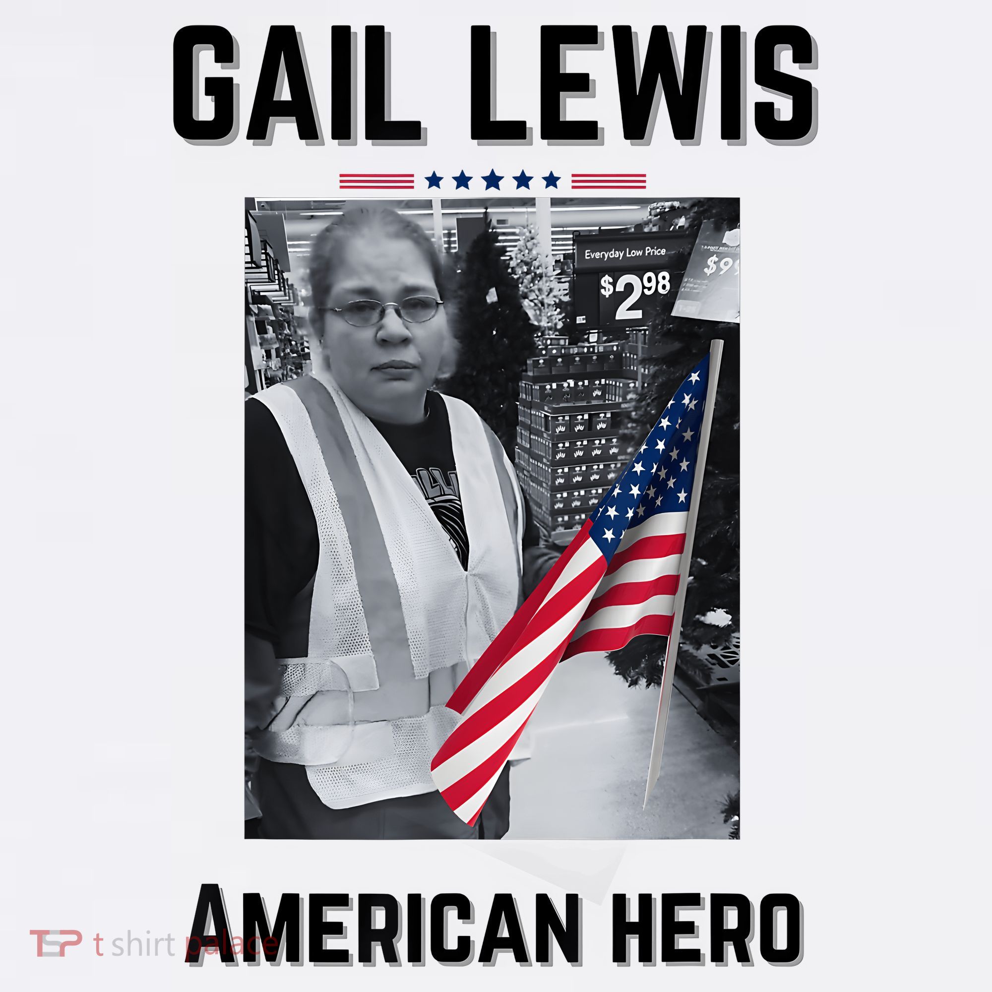 Gail Lewis Gail Lewis We Salute You The End American Hero Women's Hoodie