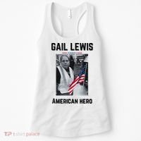Gail Lewis Gail Lewis We Salute You The End American Hero Women's Tank Top thumb 0