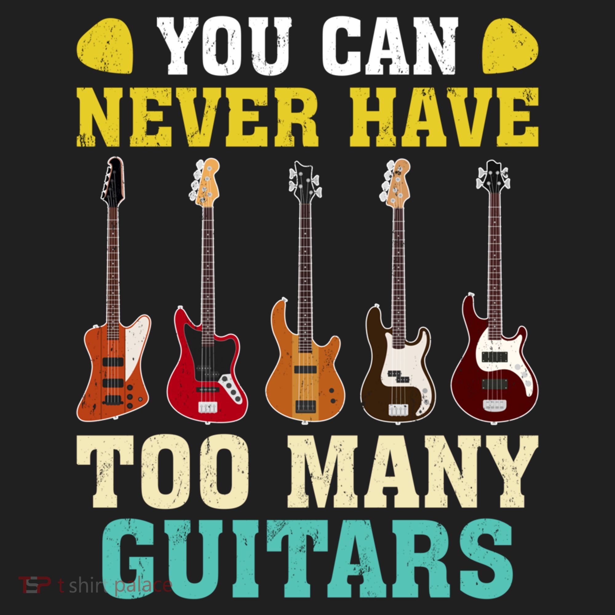 Guitar Lover Gift You Can Never Have Too Many Guitars Gift Women's Sweatshirt