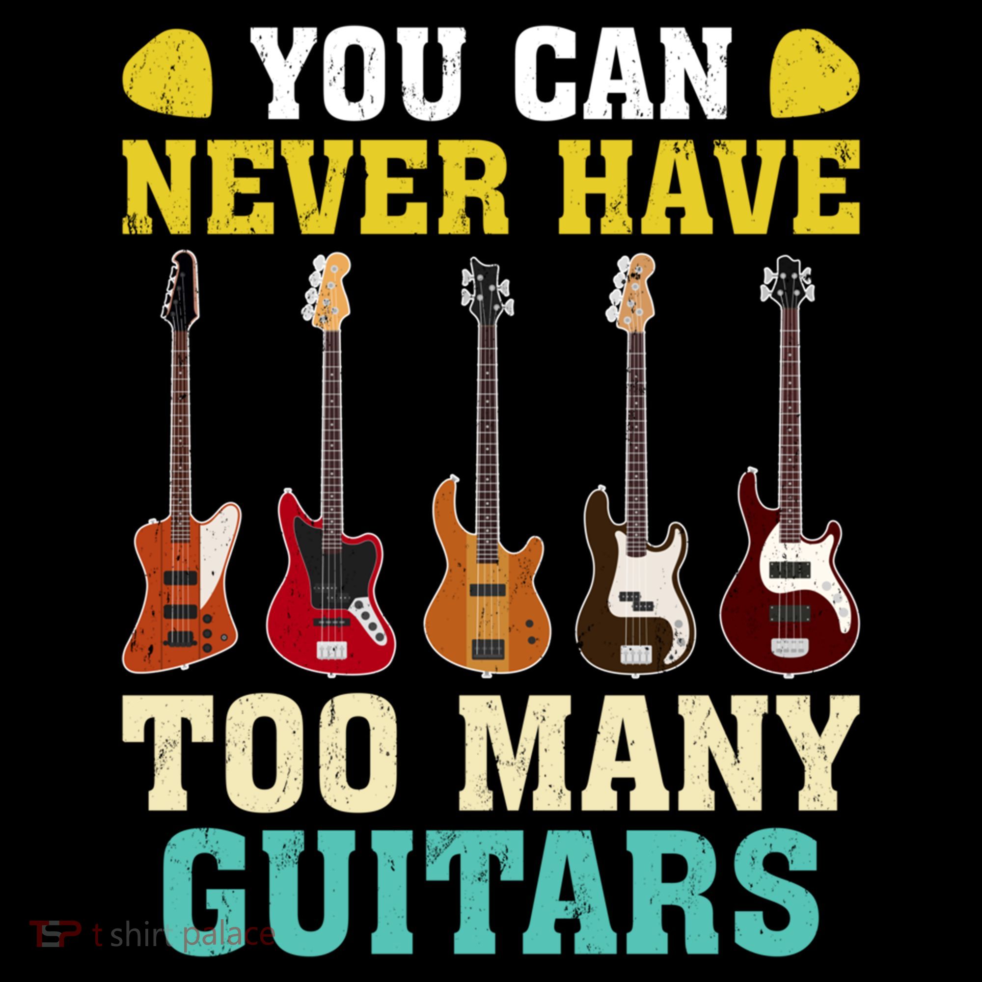 Guitar Lover Gift You Can Never Have Too Many Guitars Gift Women's Hoodie