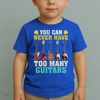 Guitar Lover Gift You Can Never Have Too Many Guitars Gift Toddler T-Shirt thumb 2