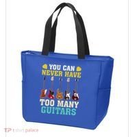 Guitar Lover Gift You Can Never Have Too Many Guitars Gift Tote Bag thumb 3