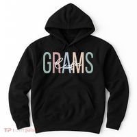 Grams Life Grams Grandma Boho Grams Grandmother Hoodie thumb 0