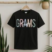 Grams Life Grams Grandma Boho Grams Grandmother T-Shirt thumb 2