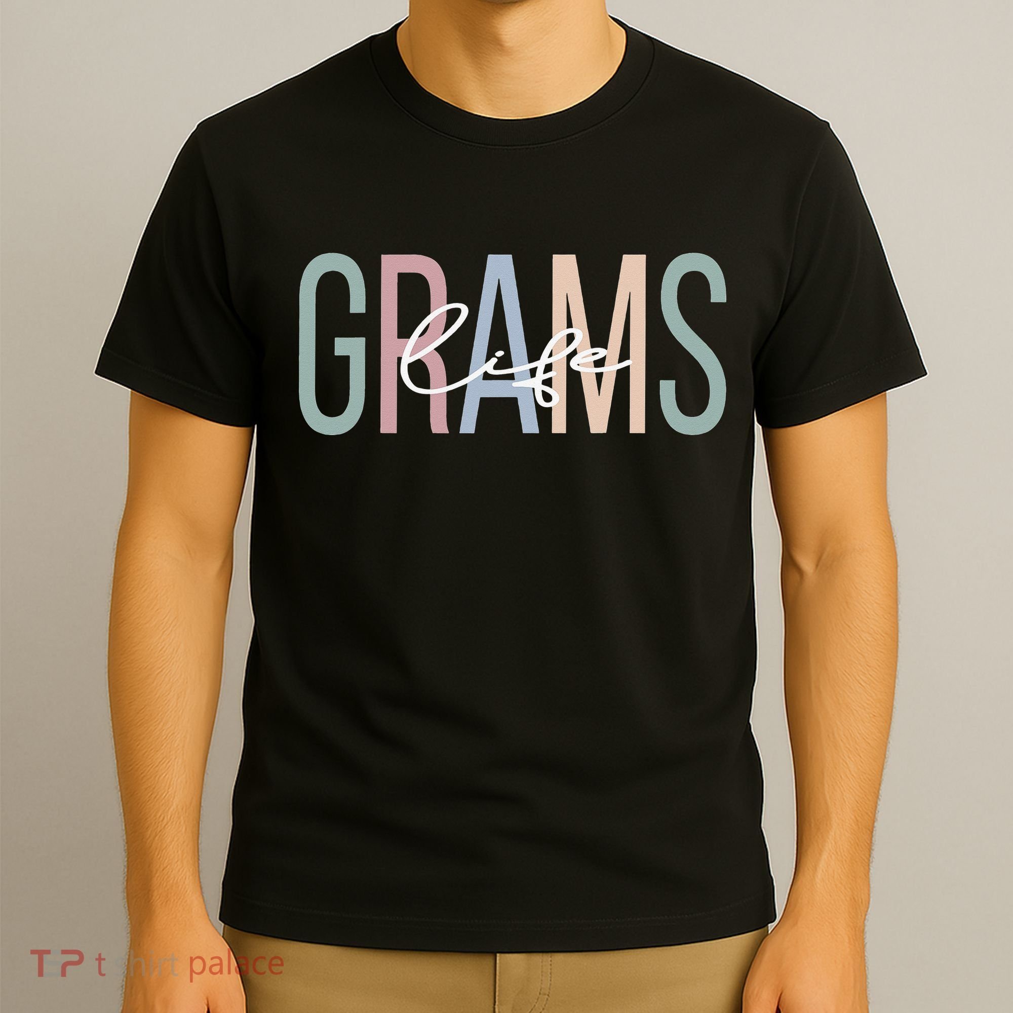 Grams Life Grams Grandma Boho Grams Grandmother T-Shirt