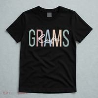 Grams Life Grams Grandma Boho Grams Grandmother T-Shirt thumb 5