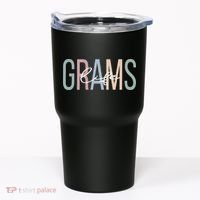 Grams Life Grams Grandma Boho Grams Grandmother Tumbler thumb 0