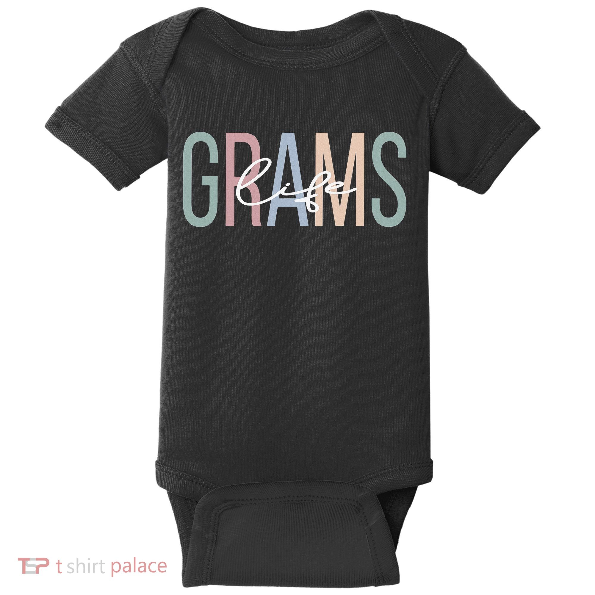 Grams Life Grams Grandma Boho Grams Grandmother Baby Bodysuit
