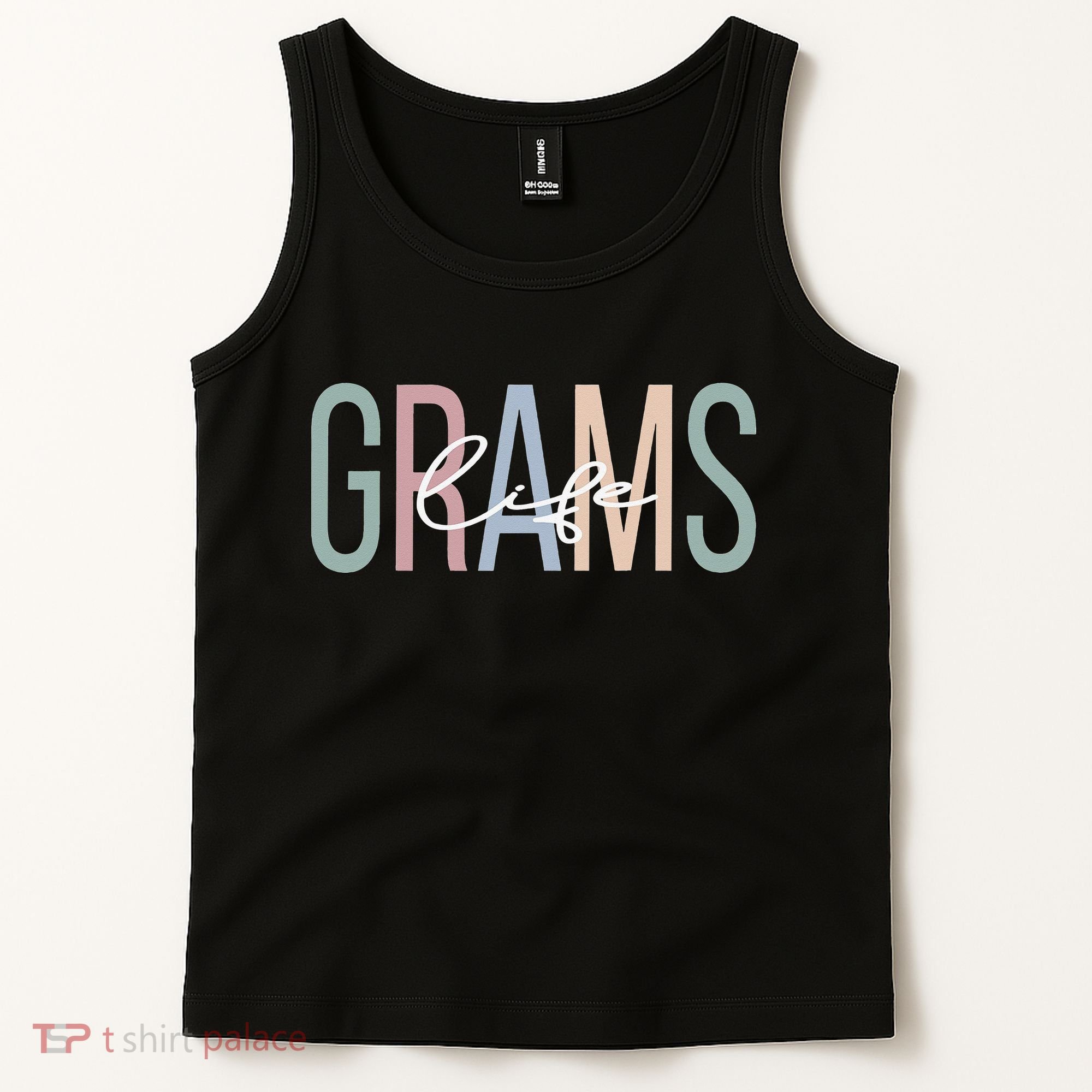 Grams Life Grams Grandma Boho Grams Grandmother Tank Top